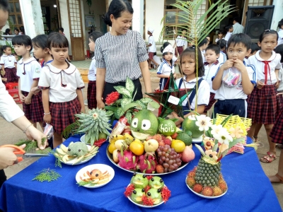 Tưng bừng Trung thu tại trường, xã Thanh An